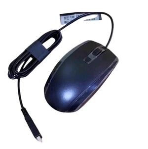 Brand New 🖱 Genuine HP Wired USB Optical Mouse 697738-001 Black
